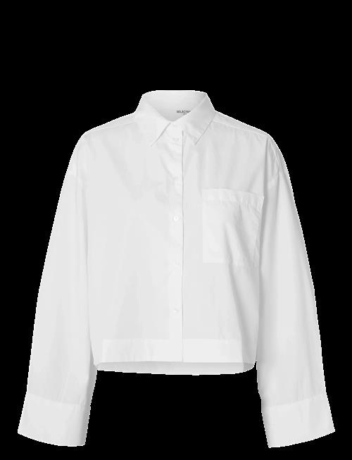 Selected | Slwastha Ls Cropped Boxy Shirt Noos | 38