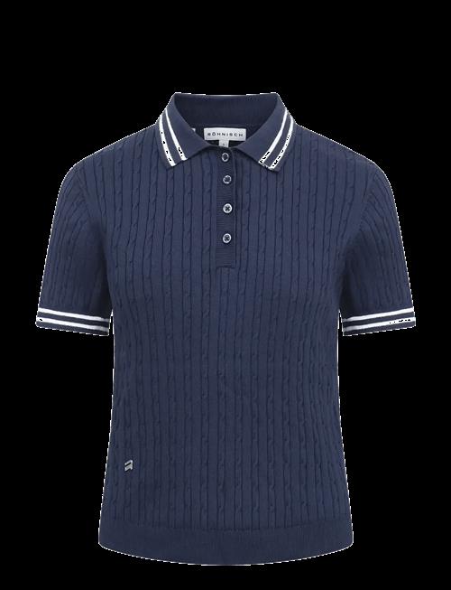 Röhnisch | Classic Cable Poloshirt | M