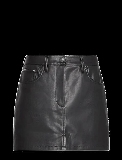 Calvin Klein Jeans | Faux Leather 5Pkt Mini Skirt | 40