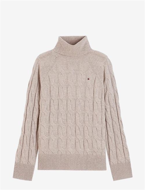 Tommy Hilfiger | Soft Wool Cable Roll-Nk Ls Swt | L