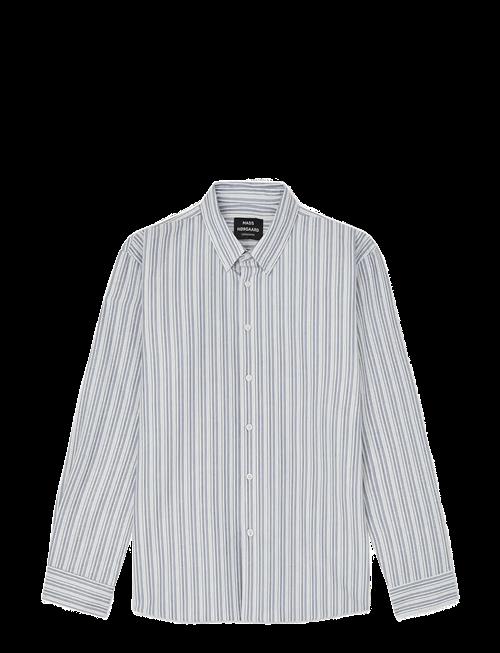 Mads Nørgaard | Cotton Oxford Sune Stripe Shirt Bd Fav | M