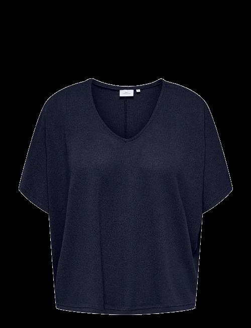 ONLY Carmakoma | Cartammi 3/4 V-Neck Batwing Blouse Jrs | 54