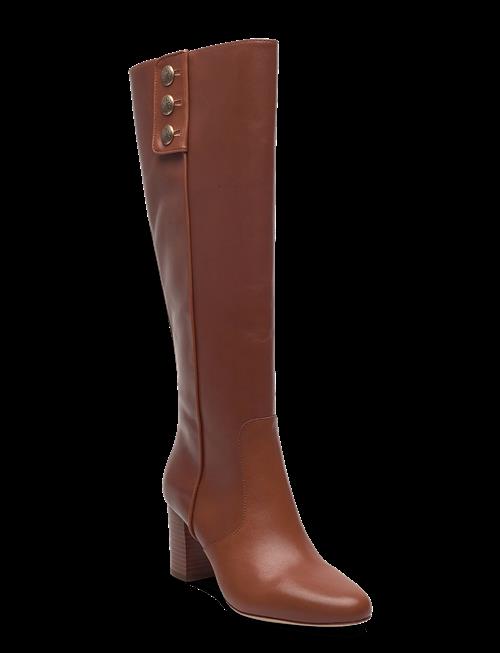 Lauren Ralph Lauren | Kennedi Calfskin Tall Boot Heel | 38