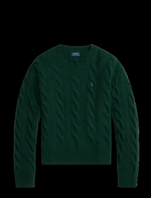 Polo Ralph Lauren | Cable-Knit Wool-Cashmere Sweater | S