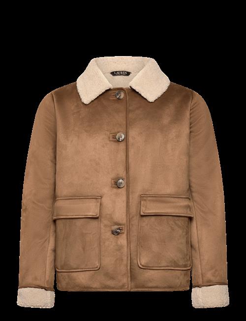 Lauren Ralph Lauren | Faux-Shearling-Suede Jacket | XL