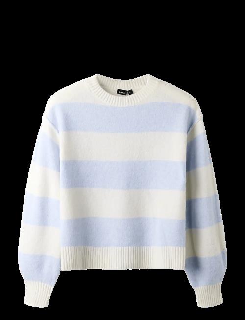 LMTD | Nlfbynthe Stripe Ls Short Knit | 170-176