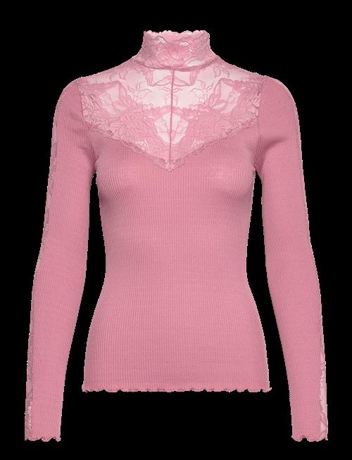Rosemunde | Rwbeatha Silk Ls Lace T-Neck T-Shir | L