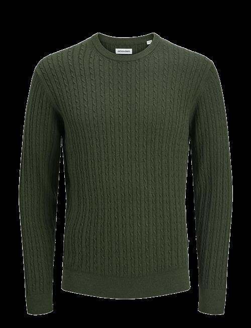 Jack & Jones | Jjeemil Knit Cable Crew Neck Noos | XXL