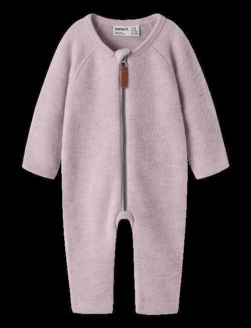 name it | Nbfwmino Wool Bru Ls Suit | 56