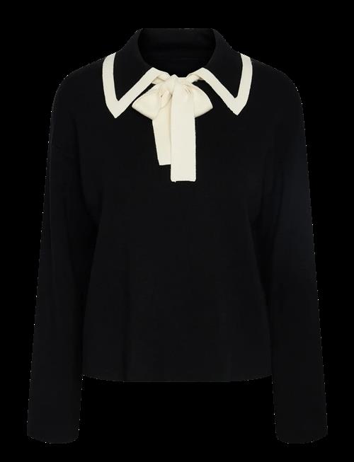YAS | Yasjosie Ls Bow Knit Top | M