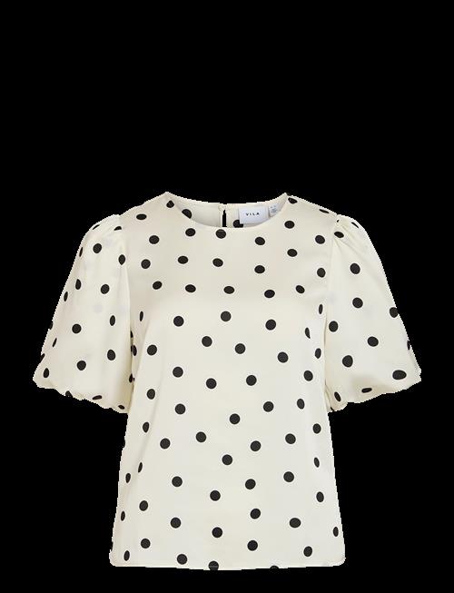 Vila | Viellette 2/4 Satin Puff Top - Noos | 44