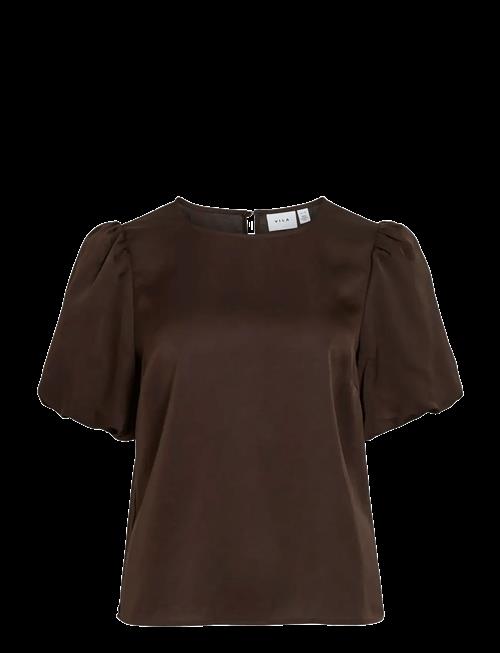 Vila | Viellette 2/4 Satin Puff Top - Noos | 40