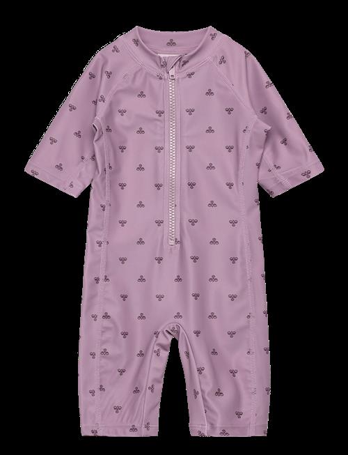 Hummel | Hmlmini Bee Aop Swimsuit 3/4 Sl | 98