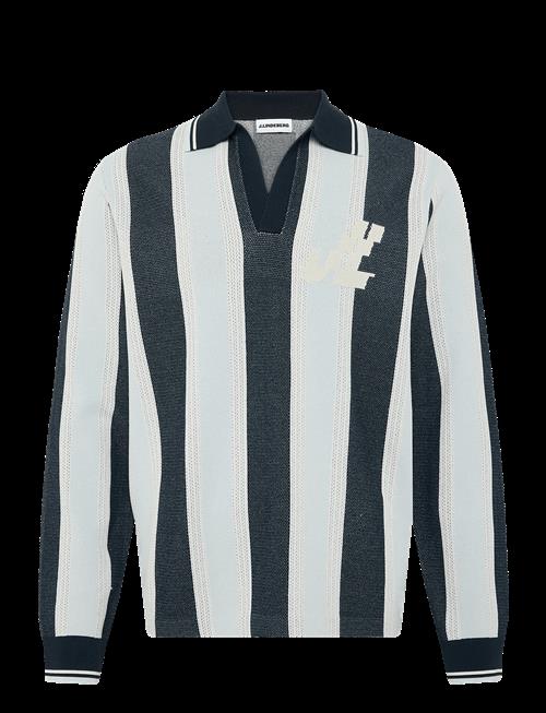 J. Lindeberg | Silas Stripe Polo Knit | L