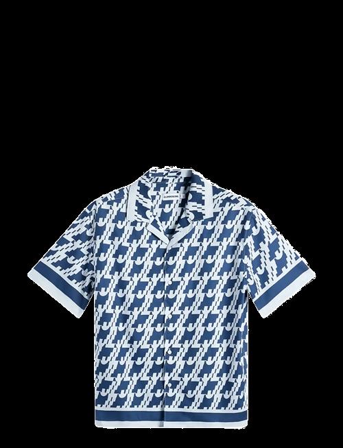 J. Lindeberg | Ellis Border Resort Shirt | XL