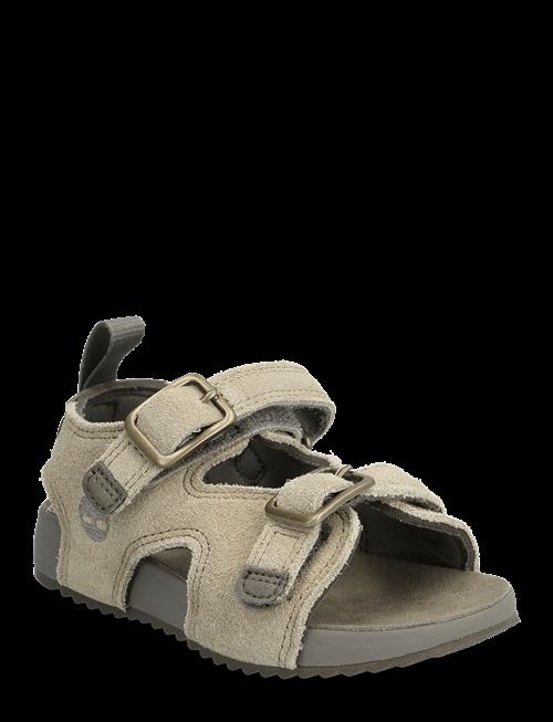 Timberland | Castle Island Backstrap Sandal Light Beige Suede | 26