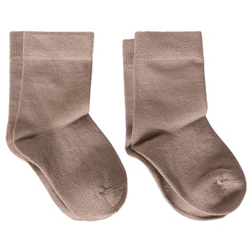 Kuling Wengen Wool Socks 2-p Light Brown Light Brown-28-30 EU Uld Brun  28-30 EU  Drenge, Piger