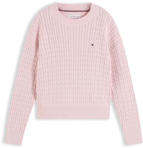 Tommy Hilfiger Striktrøje Whimsy Pink  Whimsy Pink 3 Y  Lyserød  3 år  Piger