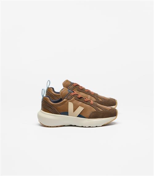 Veja Small Canary Veja X Bonpoint Leather Brown Almond Brown Almond-33  Brun  33 EU  Drenge, Piger