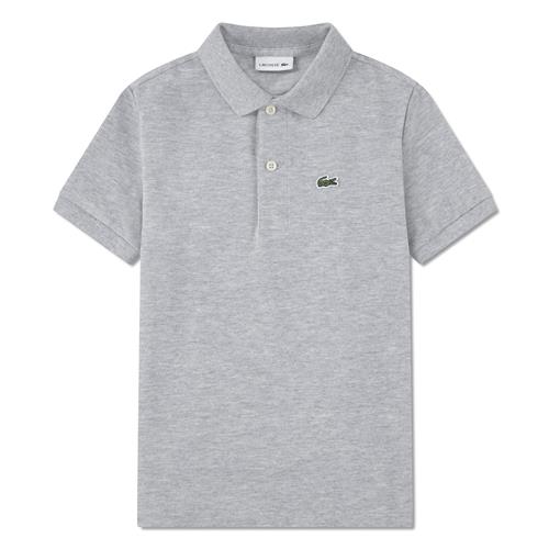 Lacoste Petit Pique-polo Argent Chine Heather  Argent Chine Heather 128 cm  Grå  128 cm  Drenge