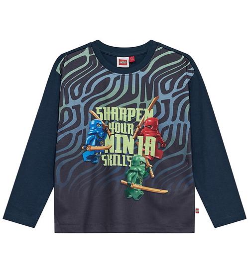 LEGOÂ® Ninjago Bluse - LWTaj 713 - Dark Navy m. Print