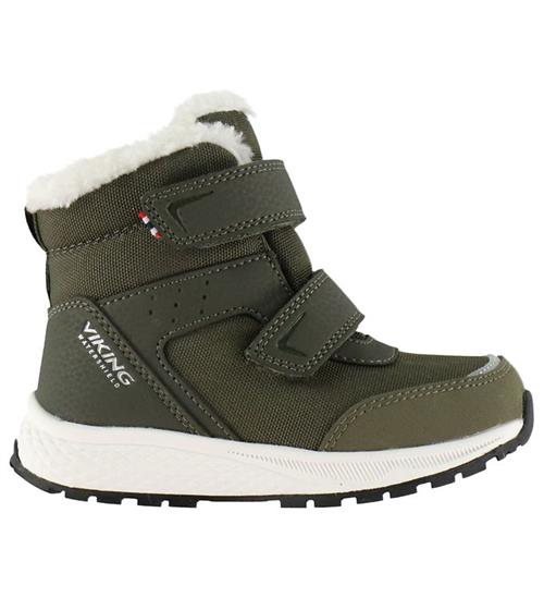 Viking Vinterstøvler - Equip Warm WP 2V - Olive