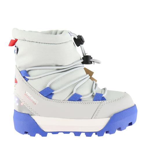 Viking Vinterstøvler - Spaceship Warm SC WP - Light Grey/Royal