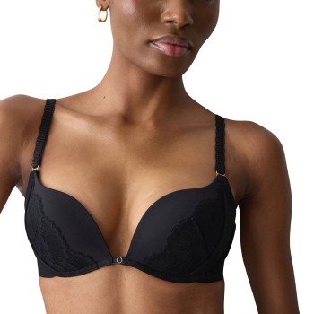 Triumph BH Love In Lace Wired Push-Up Bra Sort B 80 Dame