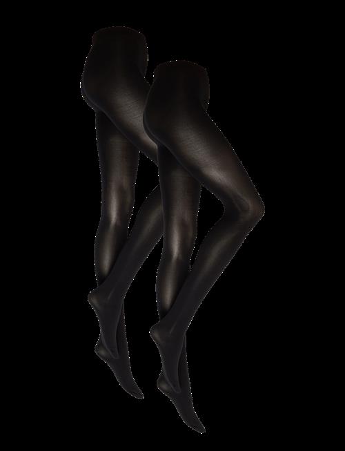 Pieces | Pcnew Nikoline 90 Den Tights 2 Pack Noos | L/XL