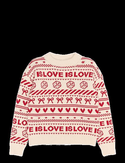 The New | Tnraline Jacquard Pullover | 122/128