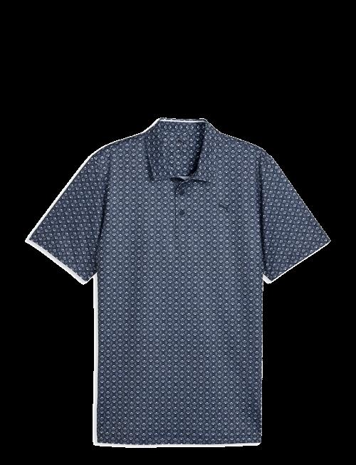 PUMA Golf | Mattr Scallop Polo - Lc | M