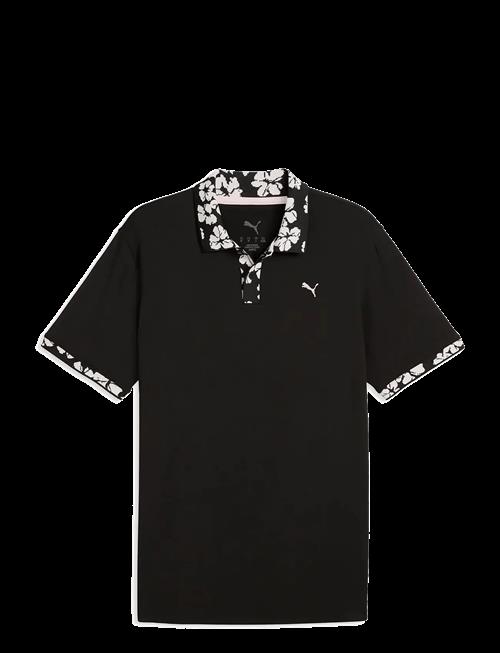 PUMA Golf | Modalon Floral Rib Polo - Lc | M