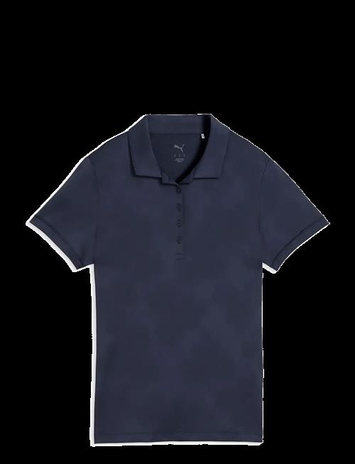 PUMA Golf | W Floral Lace Jacquard Ss Polo | XS
