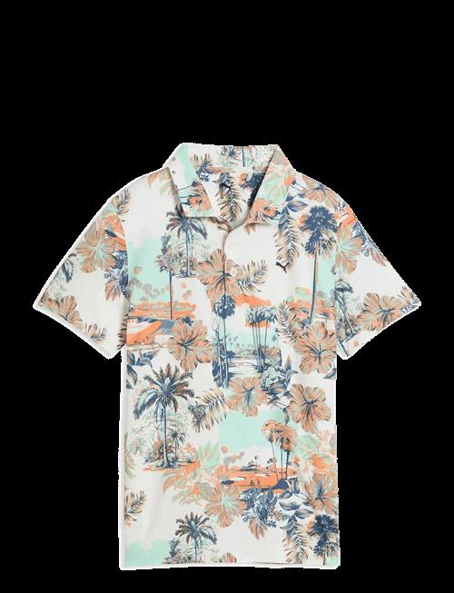 PUMA Golf | Boys Cloudspun Palm Polo | 128