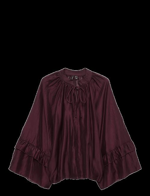 Vero Moda | Vmjenna 7/8 Frill Top Wvn Ga | XS