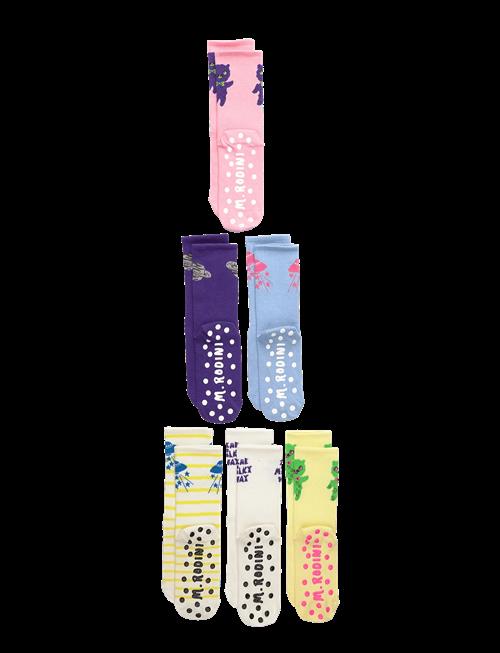Mini Rodini | Alien 6-Pack Anti-Slip Socks | 28/31