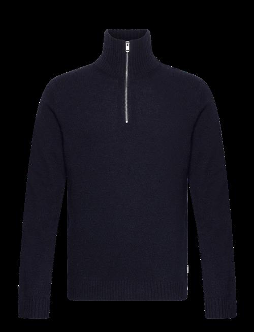 Lindbergh | Lambswool Half Zip Knit Oversize Collar | S