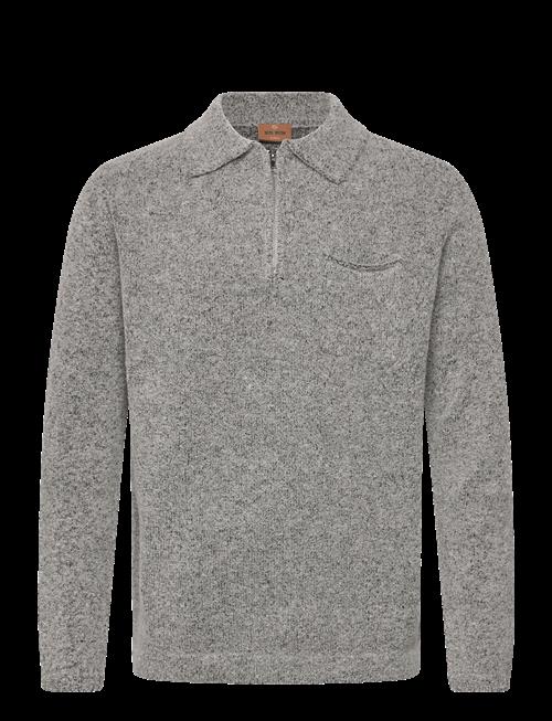 Mos Mosh Gallery | Mmgryan Soft Zip Polo Pullover | M