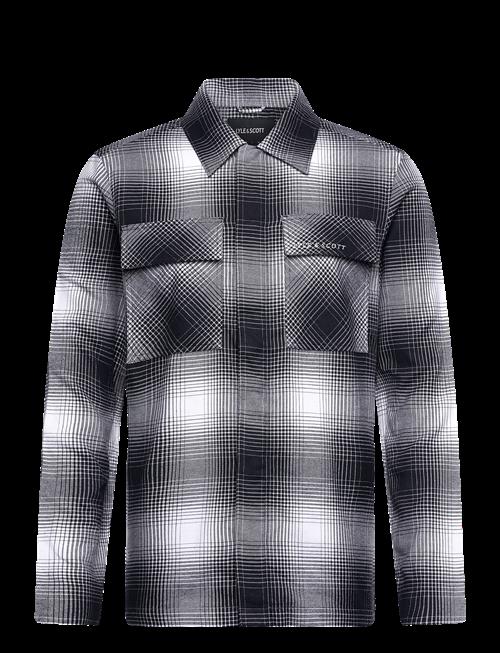 Lyle & Scott | Ombre Check Overshirt | XL