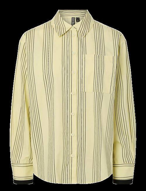 Pieces | Pcjamie Ls Loose Shirt Wvn D2D Pp | M