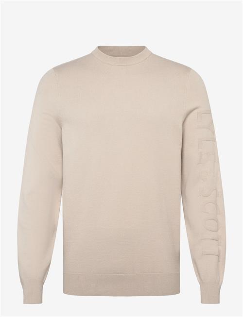 Lyle & Scott | Mesh Logo Crew Neck Jumper | L