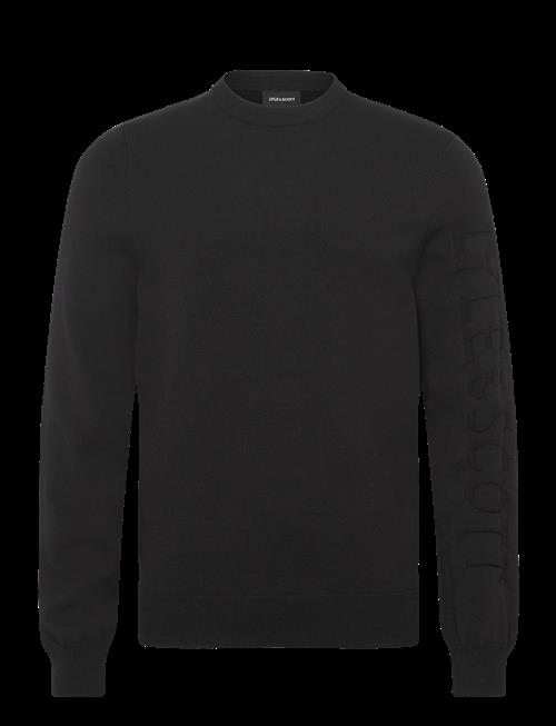 Lyle & Scott | Mesh Logo Crew Neck Jumper | L