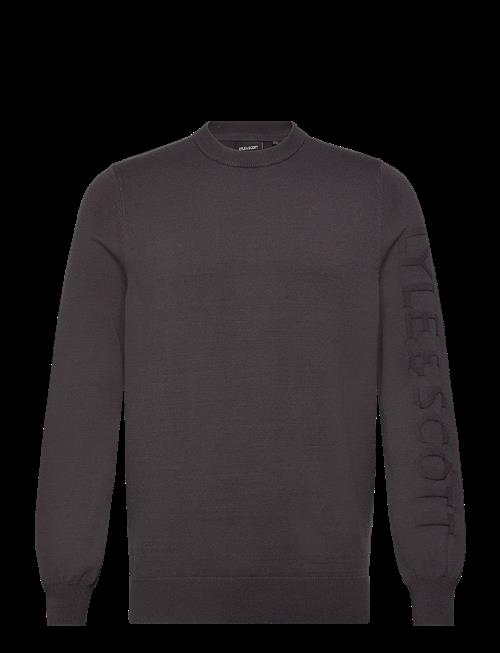 Lyle & Scott | Mesh Logo Crew Neck Jumper | L