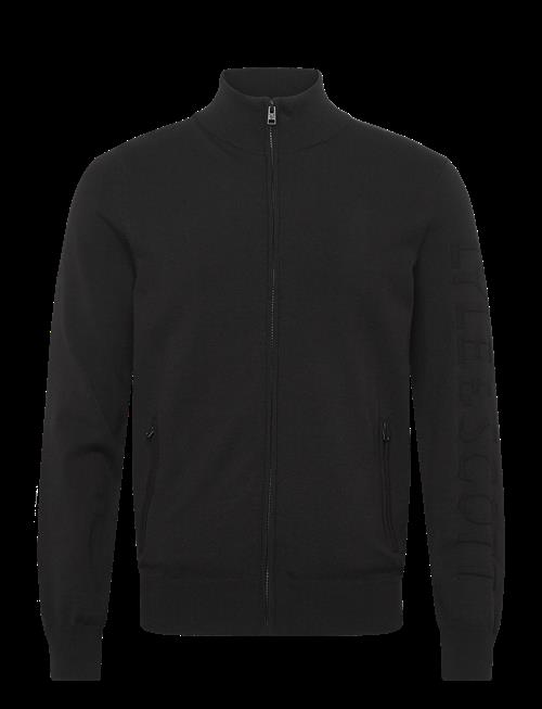 Lyle & Scott | Mesh Logo Knitted Track Jacket | S