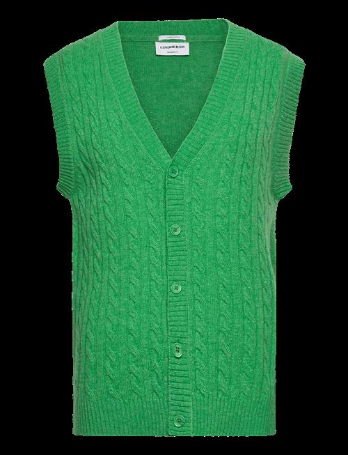 Lindbergh | Lambswool Button Slipover | S