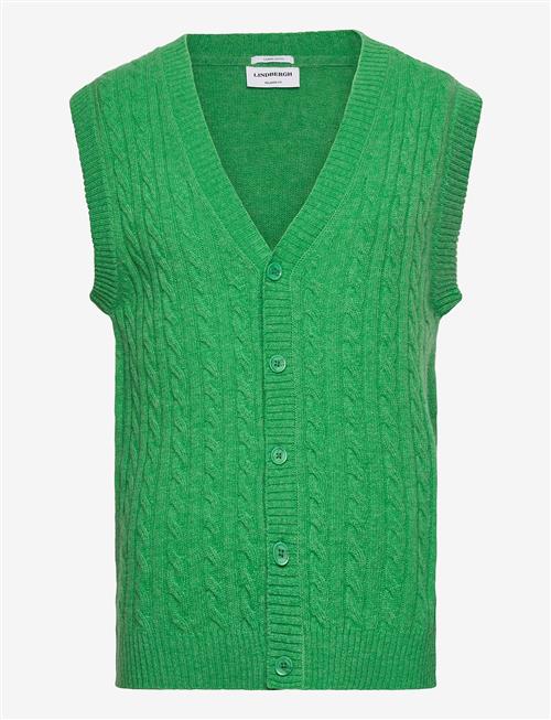 Lindbergh | Lambswool Button Slipover | XL