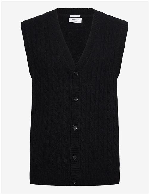 Lindbergh | Lambswool Button Slipover | S