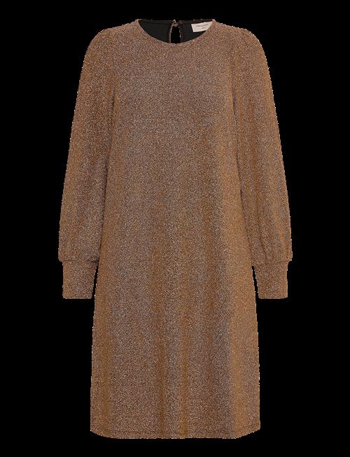FREE/QUENT | Dress From Freequent In A Soft Jersey Material With A Metallic Surface. The Dres | XS