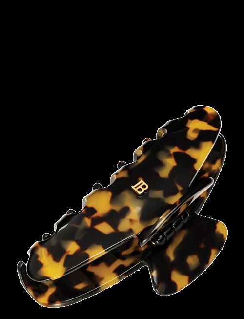 Balmain Hair Couture | Cellulose Acetate Pince À Cheveux Large Tortoise Shell | ONE SIZE