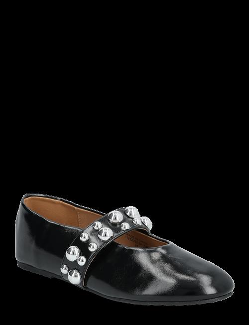 Bianco | Bialuna Studded Ballet Flat Faux Leather | 37